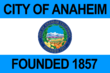 Flag of Anaheim, California