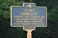Flint Homesite Historic Marker, 1461 Sprout Brook Rd. Canajoharie, New York
