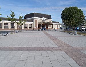 Gare de Tergnier - façade
