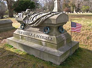 General Griffin A. Stedman Monument at Cedar Hill Cemetery, Hartford, CT 01