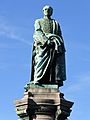 Gladstone Monument statue, Coates Crescent Gardens, Edinburgh