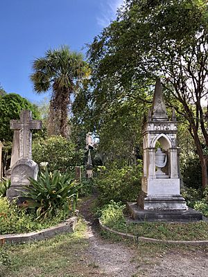 Graveyard, Unitarian Church in Charleston, Harleston Village, Charleston, SC (49364166956)