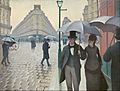 Gustave Caillebotte - Paris Street; Rainy Day - Google Art Project