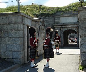 Halifax Citadel - changing guards