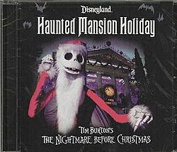 Haunted Mansion Holiday Album Cover