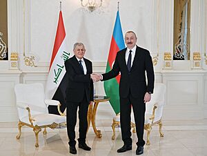 Ilham Aliyev met with President of Iraq Abdullatif Jamal Rashid 02