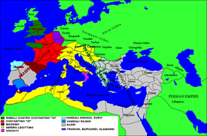 Impero d'Occidente 410