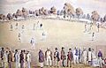 Intercolonial Cricket Match Victoria New South Wales 1858