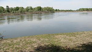 Irtysh River landscape in the Burqin 02