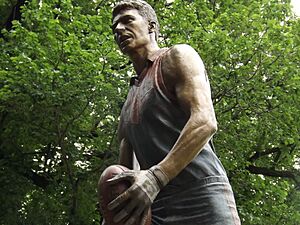 Jim Stynes statue MCG