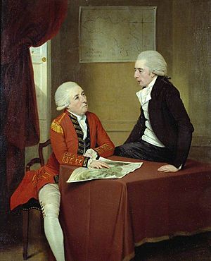 John Downman (1750-1824) - Sir Ralph Abercromby (^) and Companion - N03316 - National Gallery