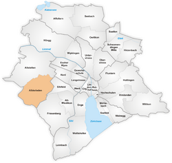 Karte Quartier Albisrieden