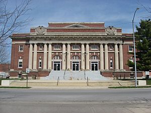 Lima Memorial Hall from south