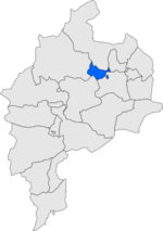 Localització de la Seu d'Urgell respecte de l'Alt Urgell.svg