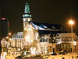 The main railway station in Luxembourg