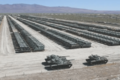 M113 and M60 tanks, Long-Term Storage section of Sierra Army Depot