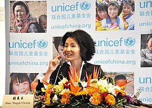 Maggie Cheung Appointed UNICEF Ambassador