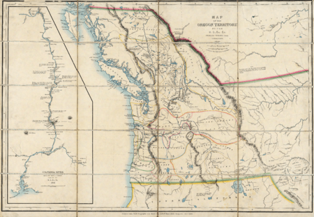 Map of the Oregon Territory by the U. S. Ex. Ex