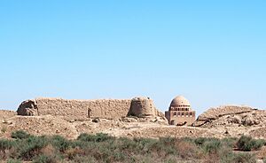 Mausoleum of Sultan Sanjar with Camel (42400295421)