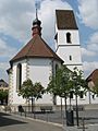 Mellingen Stadtkirche Rueckseite