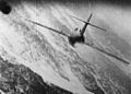 MiG-15 being hit over Korea c1953