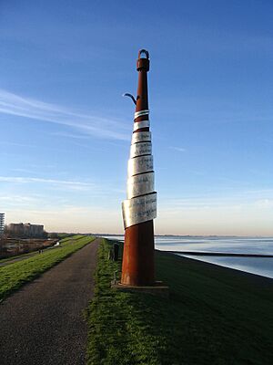 Monument Ede staal Delfzijl