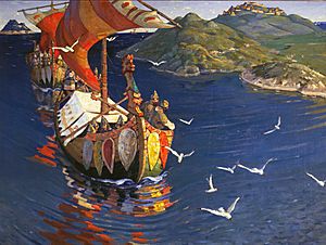 Nicholas Roerich, Guests from Overseas