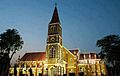 Night view of St. Mary's Cathedral & Bishop's House Multan