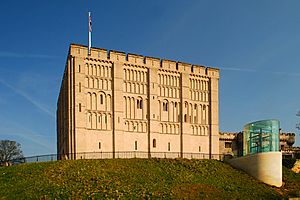 Norwich Castle keep, 2009