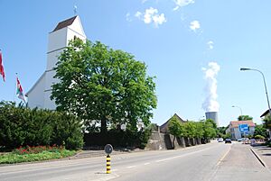 Obergoesgen preghejo kaj nuklea centralo de Goesgen 317
