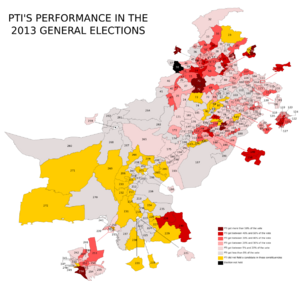 PTI in 2013 Elections