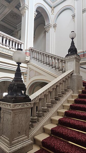 Parliament House, Melbourne staircase (1)