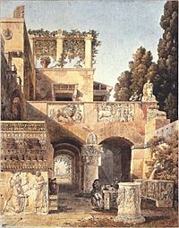 Percier-Maison romaine (vue)-1792