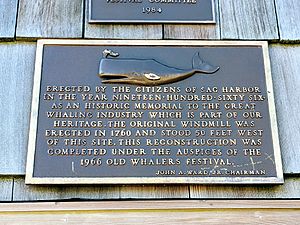 Plaque marking the installation of the Replica mill 20180916 151045