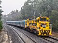 Retired Melbourne Electric Train being transferred to Bendigo