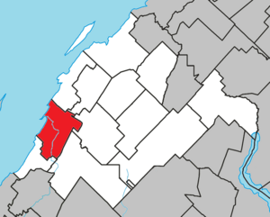 Location within Rivière-du-Loup RCM