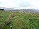 Looking north along western side of the  Blaen Cwm Bach Roman marching camp