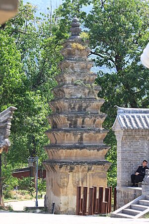 Shaolin Temple Maitreya Pagoda, Northern Song, 1087 AD (10200018863)