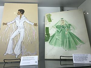 Sketches of costumes