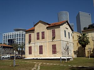 Templar buildings in the Sharona colony on Kaplan Street 2