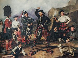 The Sword Dance by David Cunliffe, 1853