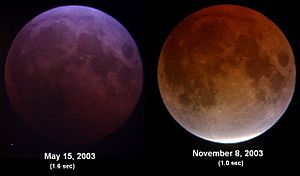 Tom Ruen - Lunar eclipses in 2003 (pd)