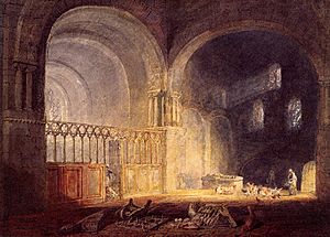 Turner, J. M. W. - Transept of Ewenny Priory, Glamorganshire
