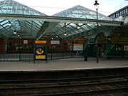 Tynemouth Metro station March 2005 - platform 2