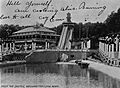Washington Luna Park – Shoot the Chutes postcard