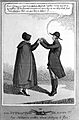 William Allen, caricature about his marriage Wellcome L0007458