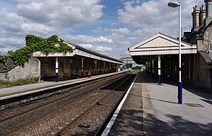 Worksop railway station MMB 07