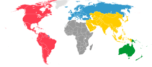 World Map FIBA