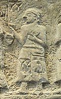 Akurgal as son of Ur-Nanshe, on the votive relief of Ur-Nanshe