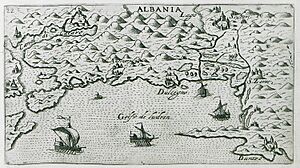 Albania - Rosaccio Giuseppe - 1598